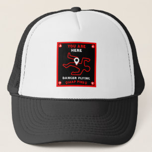Gorra De Camionero Gracioso regalo de tope de mapa de senderismo