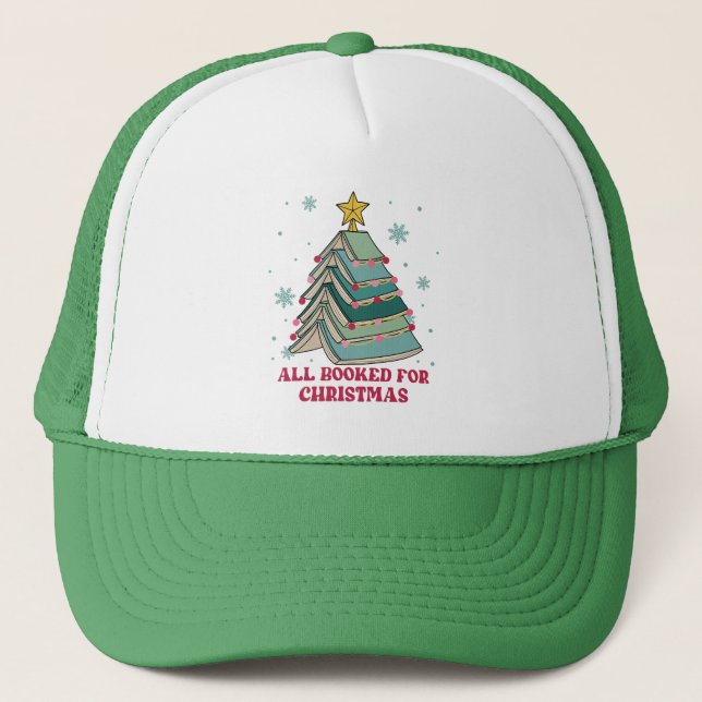 Gorra De Camionero Gracioso regalo para bibliotecarios, todo reservad (Anverso)