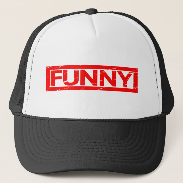 Gorra De Camionero Gracioso sello (Anverso)