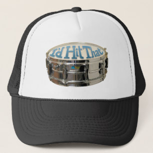 Gorra De Camionero Gracioso tambor Snare golpearía esa percepción