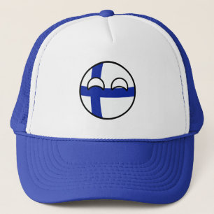 Gorra De Camionero Gracioso Trending Geeky Finlandia