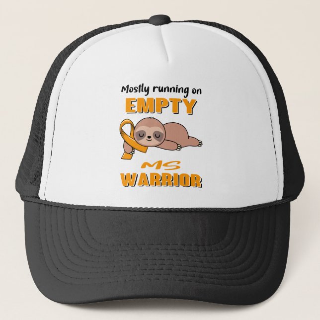 Gorra De Camionero Graciosos regalos de concientización de MS (Anverso)