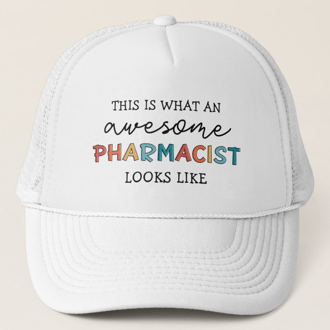 Gorra De Camionero Graciosos Regalos Farmacéuticos (Anverso)