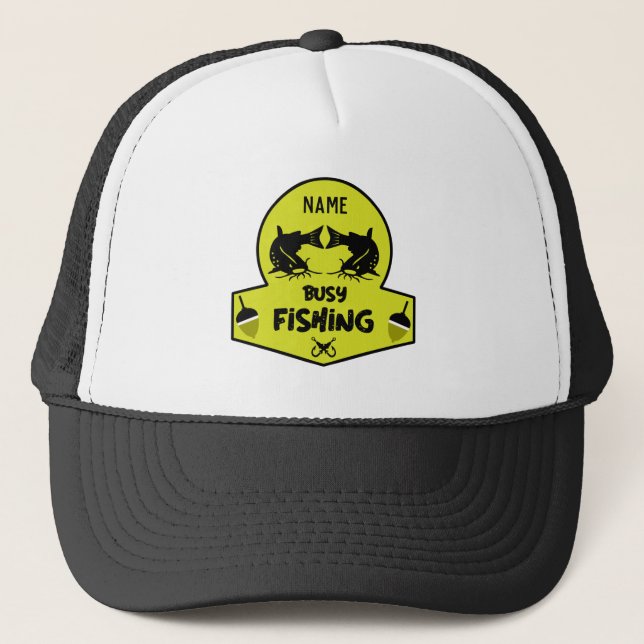 Gorra De Camionero Graciosos regalos originales de pesca (Anverso)