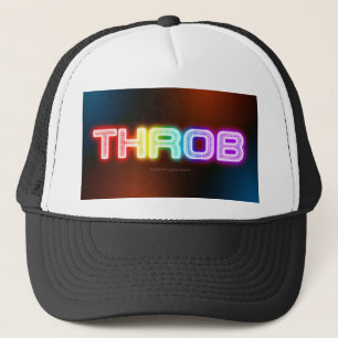 Gorra De Camionero Gradiente grueso tipo arcoíris de SlipperyJoe's la