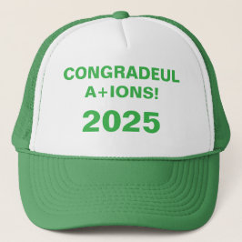 GORRA DE CAMIONERO GRADO CONGRADEULA+IONS 2025
