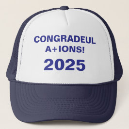 GORRA DE CAMIONERO GRADO CONGRADEULA+IONS 2025