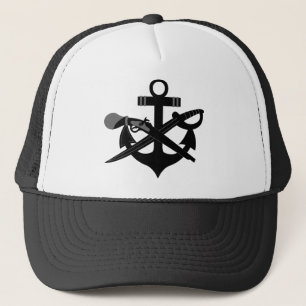 Gorra De Camionero Grado especial del operador del barco de la guerra