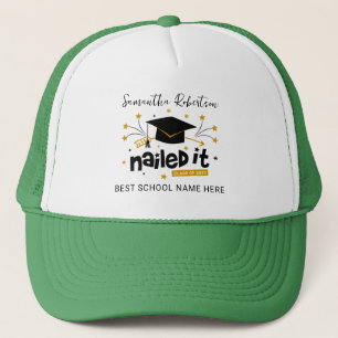Gorra De Camionero Grado Grado 2023 Graduado Personalizado En Ti
