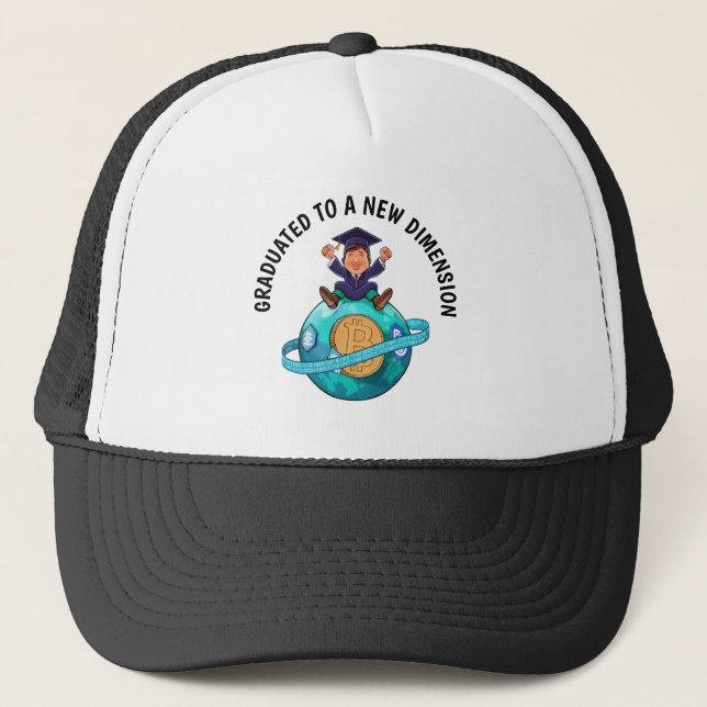 Gorra De Camionero Graduación de criptografía (Anverso)