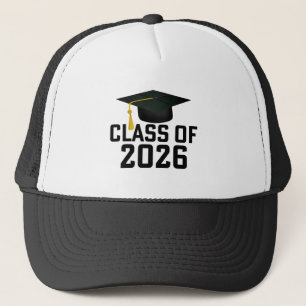 Gorra De Camionero Graduación de la promoción 2026 de Letterman
