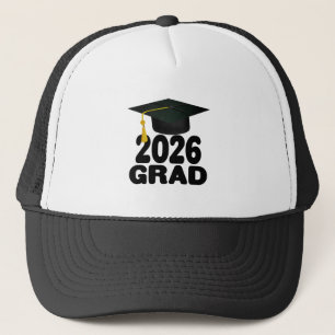 Gorra De Camionero Graduación de la promoción 2026 en negrita