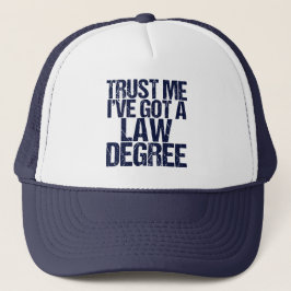 Gorra De Camionero Graduación en Facultad de Derecho Graduada Abogado