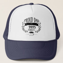 Gorra De Camionero Graduación, orgulloso momento de papá