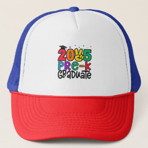 Gorra De Camionero Graduación preescolar de niños de pregrado 2025
