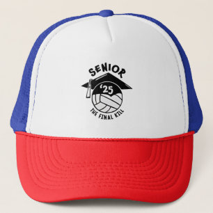 Gorra De Camionero Graduación Senior 2025 del voleibol