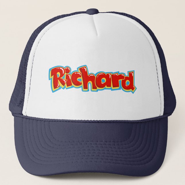 Gorra De Camionero Graffiti de Richard (Anverso)
