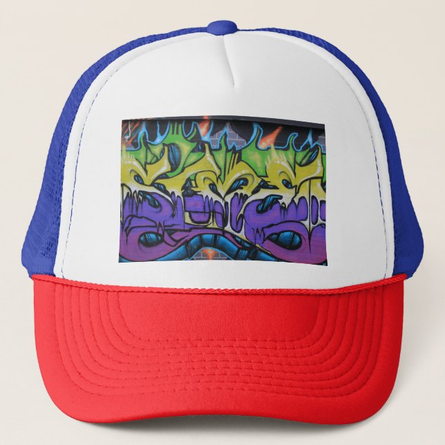Gorra De Camionero ¡Graffiti gorra! (Anverso)
