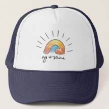 Gorra de camionero gráfica de Ve y Brilla Sol