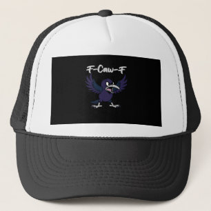 Gorra De Camionero Gráfica estética F-Caw-F