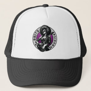 Gorra De Camionero Gráfica Rock ’n’ Roll - Diseño de Escuela de Músic