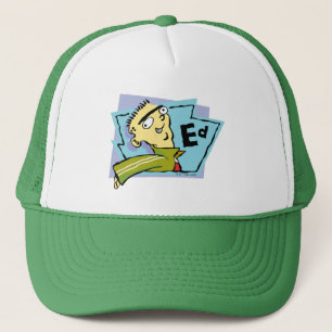 Gorra De Camionero Gráfico de caracteres Ed