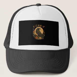 Gorra De Camionero Gráfico de humor adulto de ave gótica divertida cu