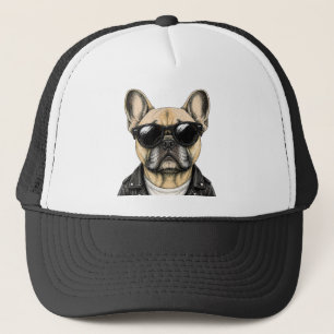 Gorra De Camionero Gráfico de perro cool Bulldog Francés