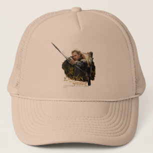 Gorra De Camionero Gráfico del arco del dibujo de LEGOLAS GREENLEAF