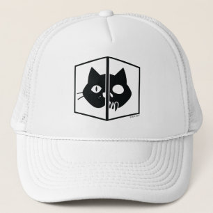Gorra De Camionero Gráfico del gato de Schrödinger
