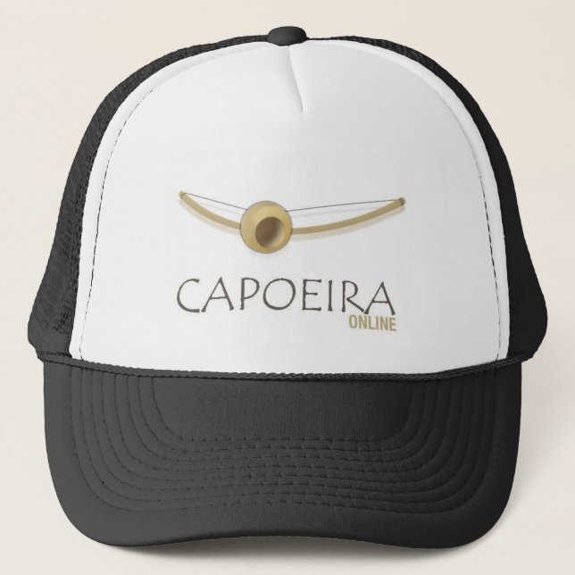 Gorra De Camionero Gráfico en línea de Capoeira (Anverso)