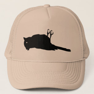 Gorra De Camionero Gráfico muerto de Roadkill del pájaro
