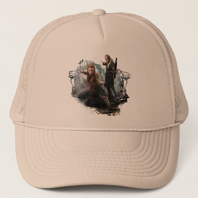Gorra De Camionero Gráfico TAURIEL™ y LEGOLAS GREENLEAF™ (Anverso)