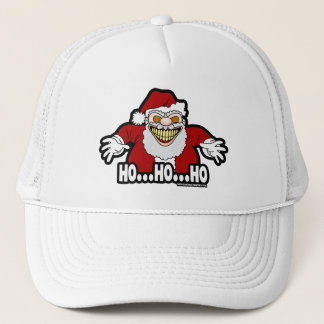 Gorra De Camionero Gráficos de Santa Claus espeluznantes HOHOHO