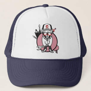 Gorra De Camionero Grafix del cráneo