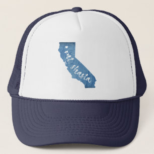 Gorra De Camionero Grain de madera de Mt. Shasta California