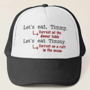 Gorra De Camionero Gramática de Puntuación Gramática Amantes del H