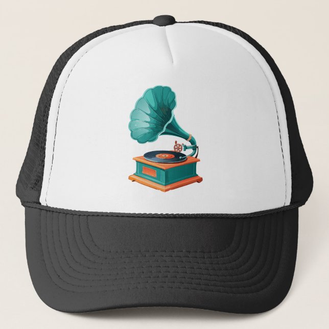 Gorra De Camionero Gramófono (Anverso)