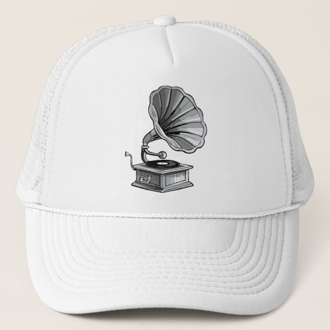 Gorra De Camionero Gramófono (Anverso)