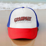 Gorra De Camionero ¡¡Grampa!! Cómic Guay simple moderno<br><div class="desc">Este diseño sencillo y moderno se compone de una tipografía de san serif.</div>
