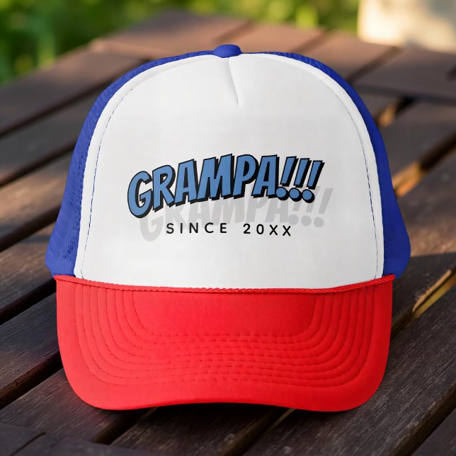 Gorra De Camionero ¡¡Grampa!! Desde 20XX Cómic Guay sencillo y modern (Subido por el creador)