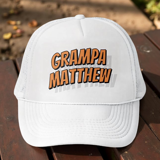 Gorra De Camionero Grampa Modern Simple Guay Comic (Subido por el creador)