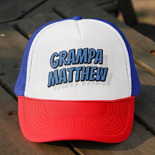 Gorra De Camionero Grampa Modern Simple Guay Comic