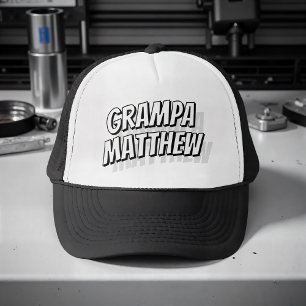 Gorra De Camionero Grampa Modern Simple Guay Comic