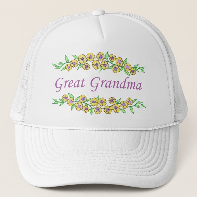 Gorra De Camionero Gran Abuela (Anverso)