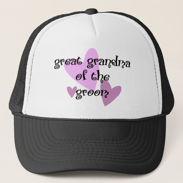 Gorra De Camionero Gran Abuela del Groom (Anverso)