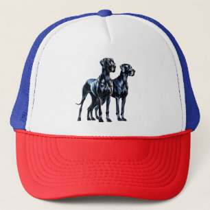 Gorra De Camionero Gran acuarela danesa