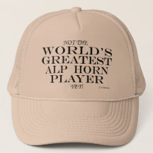 Gran Alp Horn Player Todavía