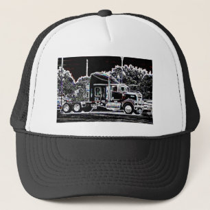 Gorra De Camionero Gran camión de neón