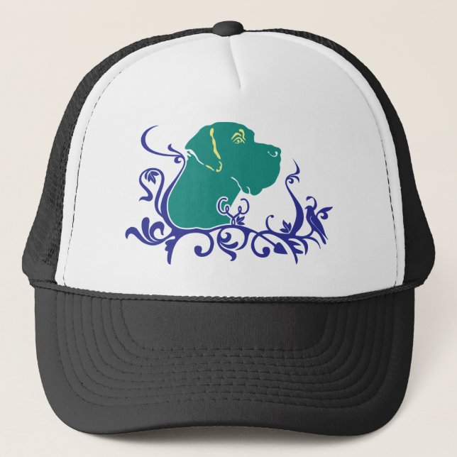 Gorra De Camionero Gran Danés (Anverso)